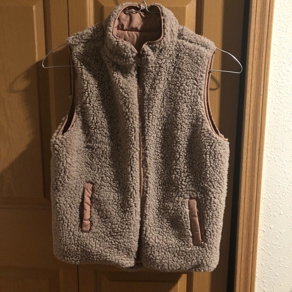 Jackets & Blazers - Reversible pink vest